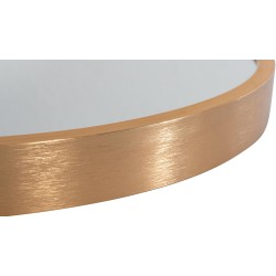 Espejo de pared Elsie M, oro mate