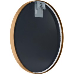 Espejo de pared Elsie M, oro mate