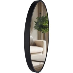 Espejo de pared Elsie M, negro