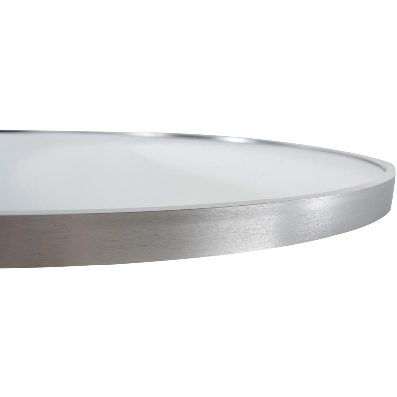 Espejo de pared plateado Elsie M