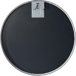 Espejo de pared plateado Elsie M