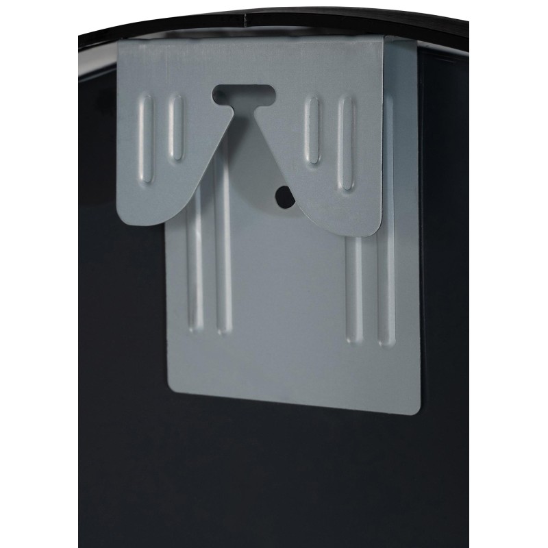 Espejo de pared Elsie L, negro