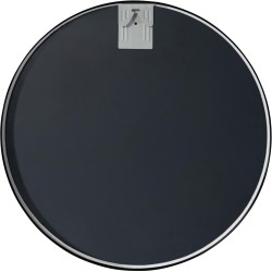 Espejo de pared Elsie L, negro