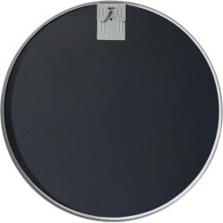 Espejo de pared plateado Elsie L