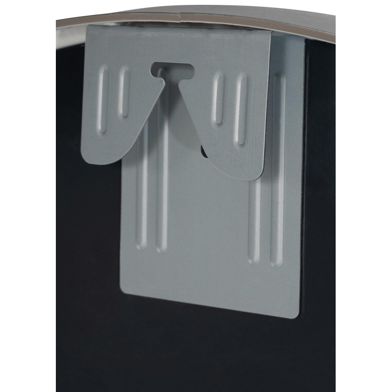 Espejo de pared plateado Elsie XL