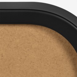 Espejo Gurnee 150x50 cm negro mate