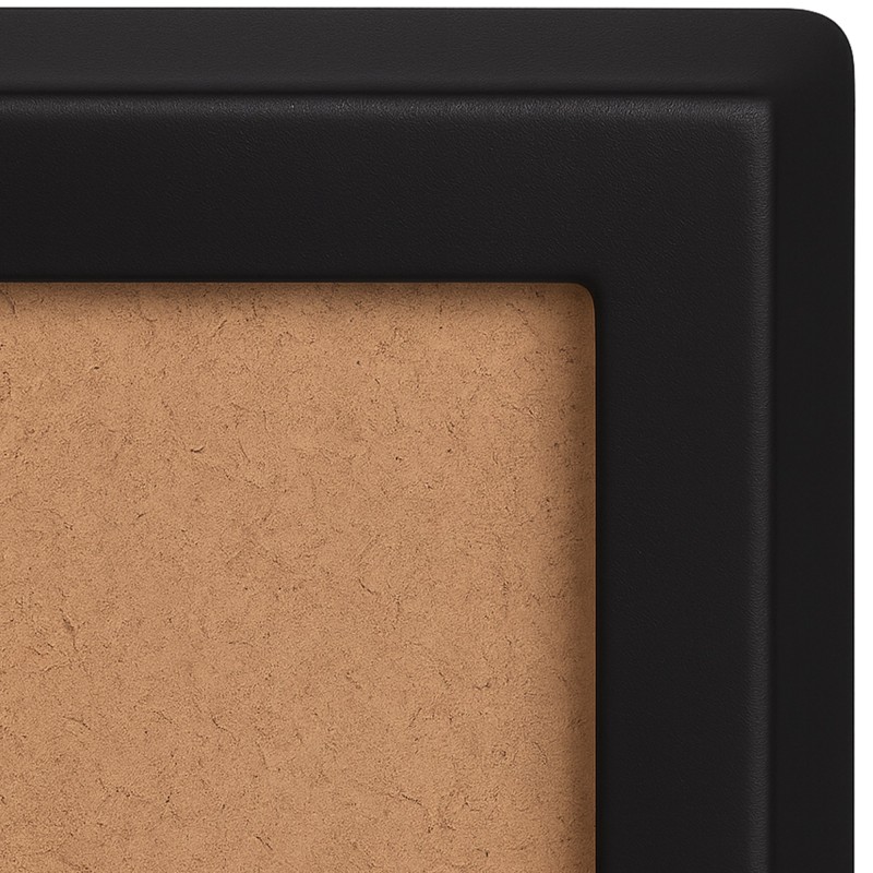 Espejo Benicia 140x40 cm negro mate