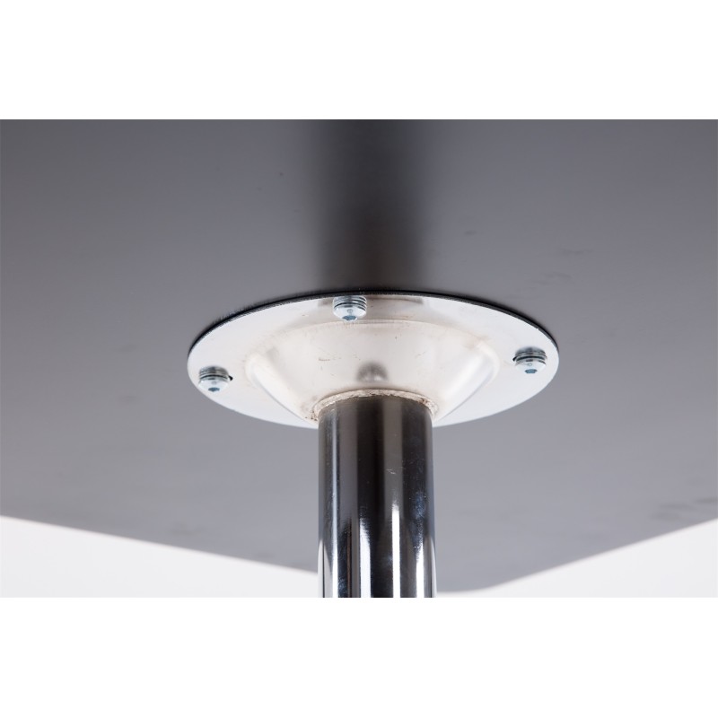 mesa de bar rectangular negra