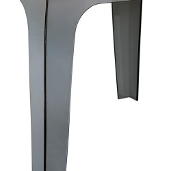 Mesita auxiliar Queen, negra