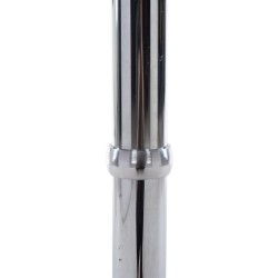 Juego de 2 mesas de bar redondas negras Juego de 2 mesas de bar redondas negras