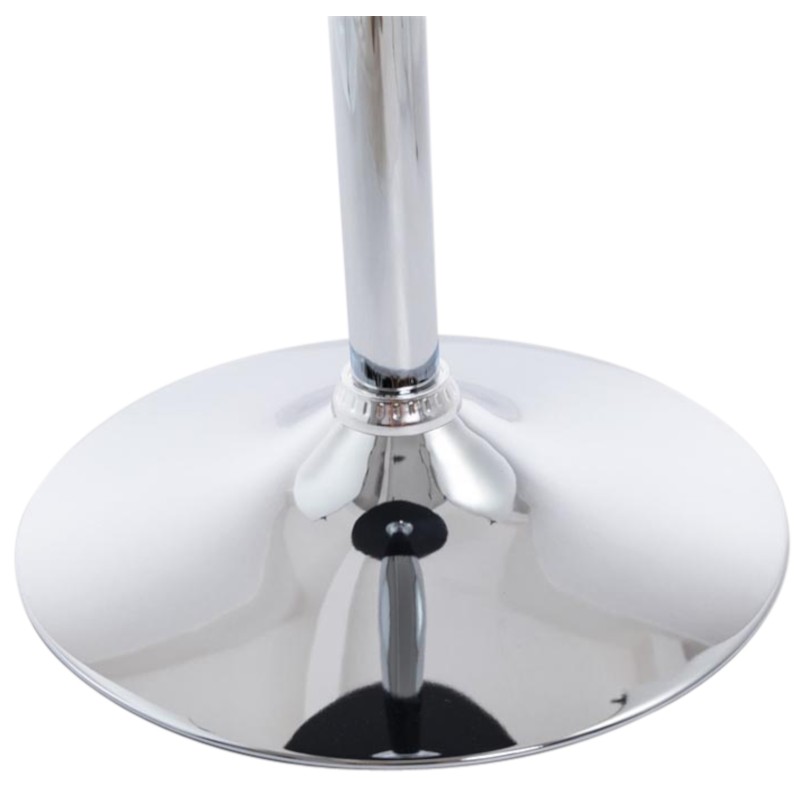 Juego de 2 mesas de bar redondas negras