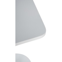 Mesa alta cuadrada, blanca/blanca Mesa alta cuadrada, blanca/blanca