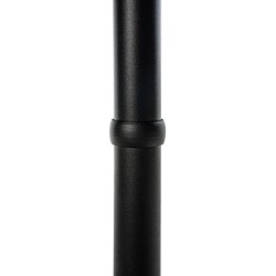 Mesa de bar cuadrada, negra/negra