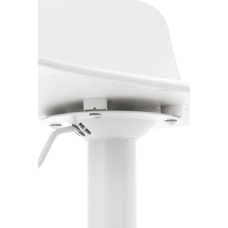 Juego de 2 mesas de bar blancas Medora