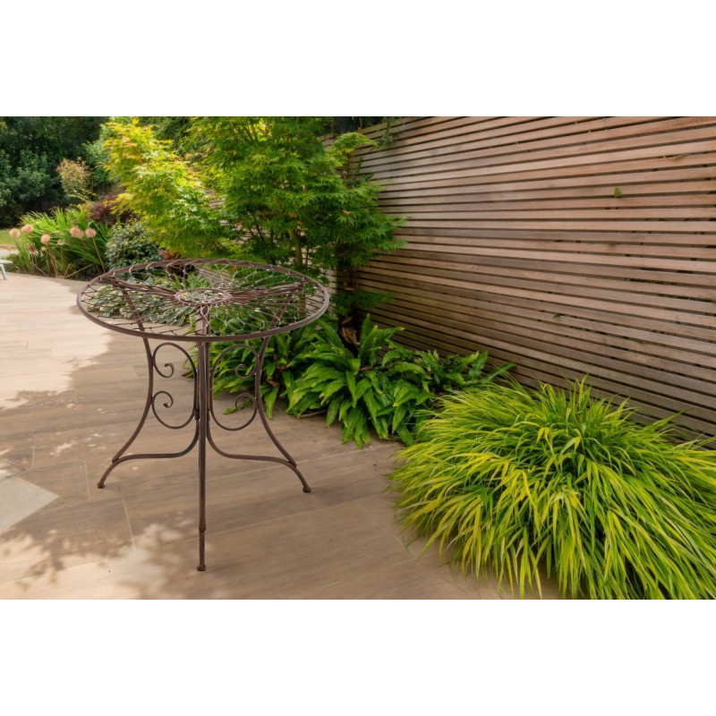 Mesa Ariano, marrón antiguo