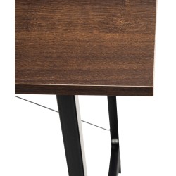 Escritorio Poe, nogal