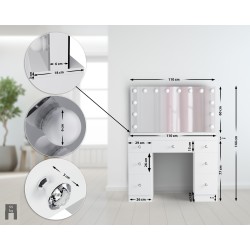 Peluquera Lerona Blanca