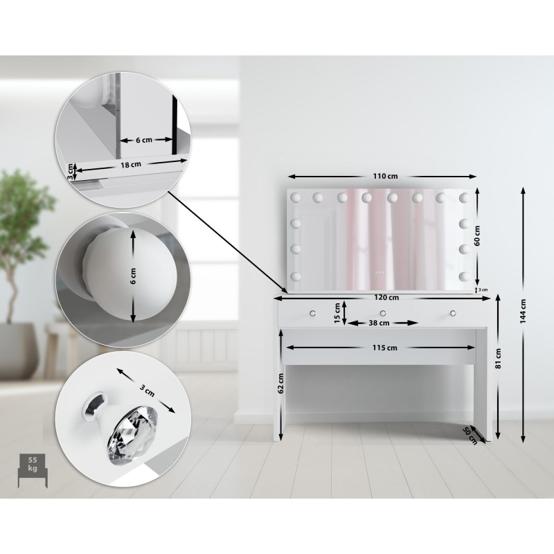 El tocador blanco de Nettie