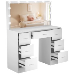 El tocador blanco de Ginny