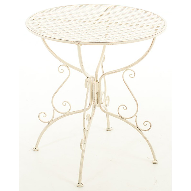 Mesa Amanda, crema antigua