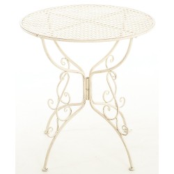 Mesa Amanda, crema antigua