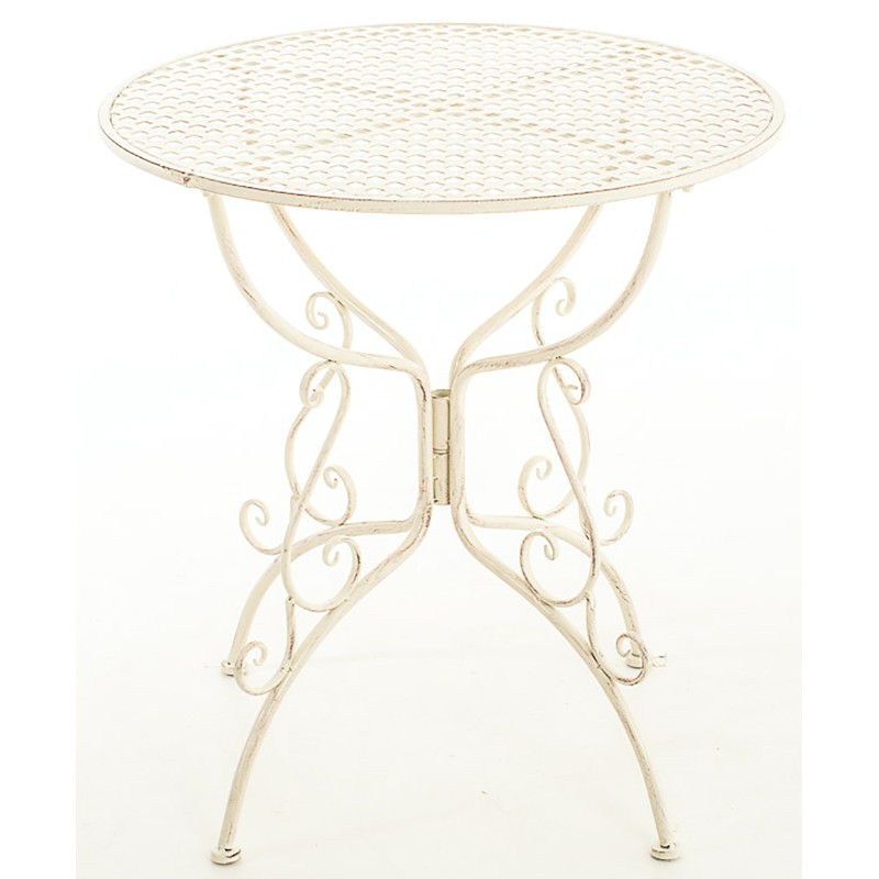 Mesa Amanda, crema antigua