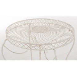 Mesa Sheela, crema antigua