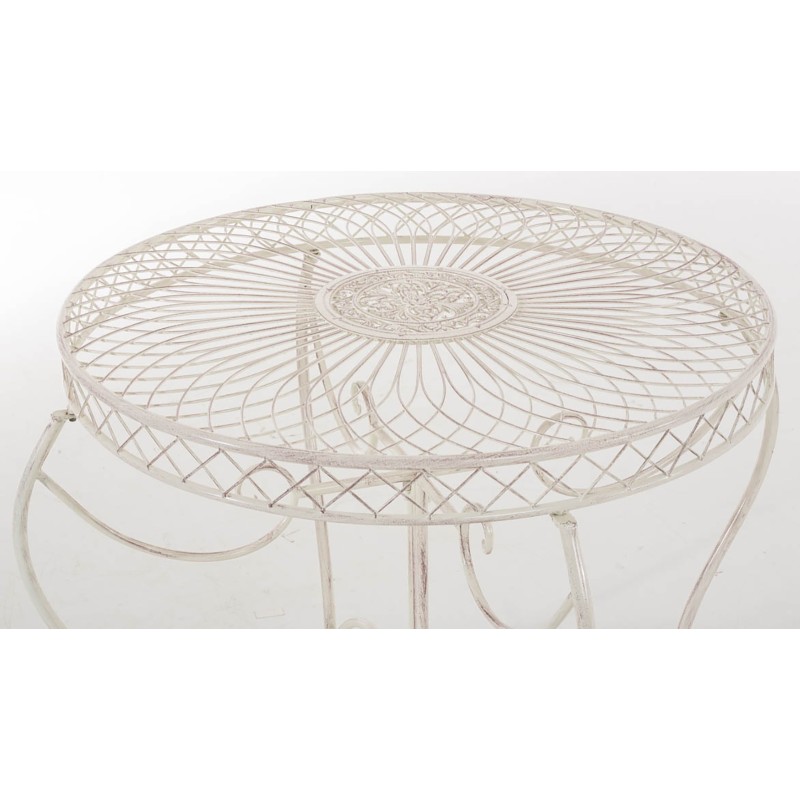 Mesa Sheela, crema antigua