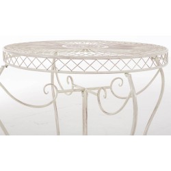 Mesa Sheela, crema antigua