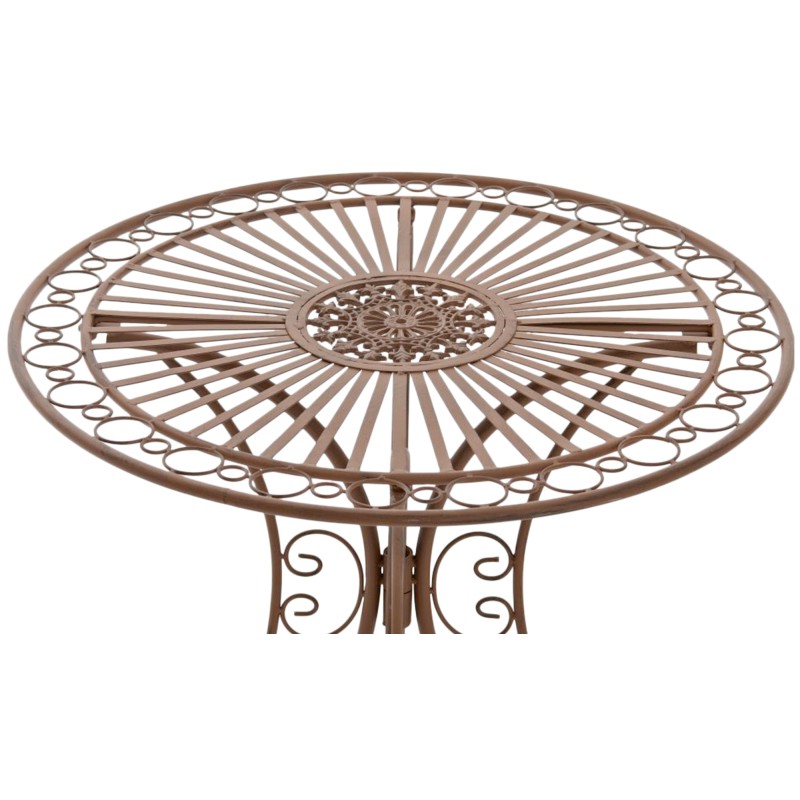 Mesa Hari, marrón antiguo