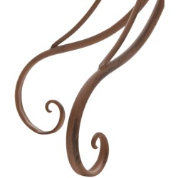 Mesa Hari, marrón antiguo