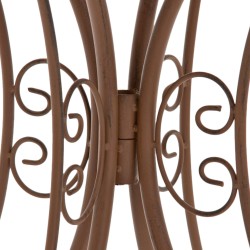 Mesa Hari, marrón antiguo