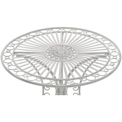 Mesa Hari blanca antigua