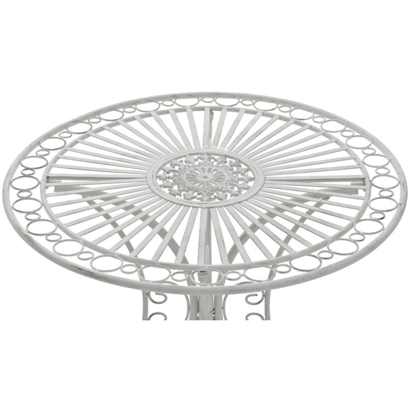 Mesa Hari blanca antigua