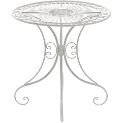 Mesa Hari blanca antigua