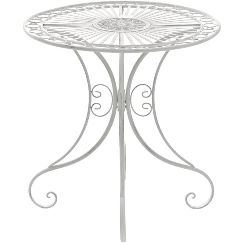 Mesa Hari blanca antigua