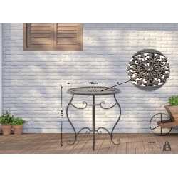 Mesa de bronce de Indra