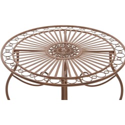 Mesa Indra, marrón antiguo