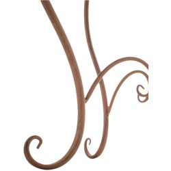 Mesa Indra, marrón antiguo