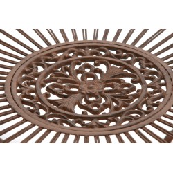 Mesa Sheela, marrón antiguo