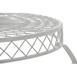 Mesa Sheela, blanco antiguo