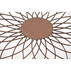 Mesa Zarina, marrón antiguo