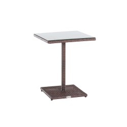 Mesa Palermo, marrón moteado