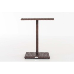 Mesa Palermo, marrón moteado