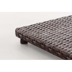 Mesa Palermo, marrón moteado