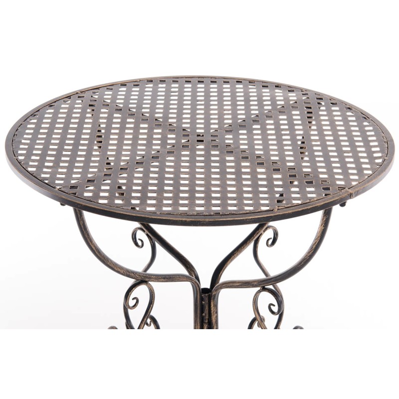 Mesa de bronce Amanda