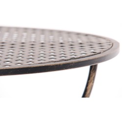 Mesa de bronce Amanda