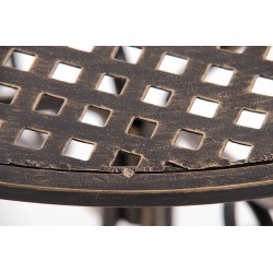 Mesa de bronce Amanda