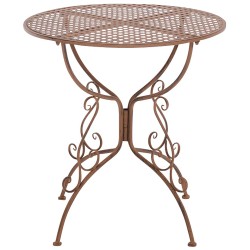 Mesa Amanda, marrón antiguo