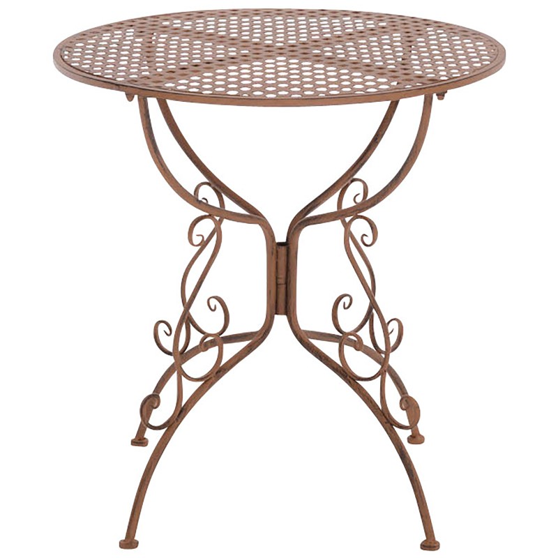 Mesa Amanda, marrón antiguo